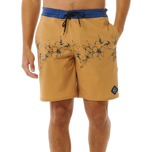 Rip Curl Aloha Hotel Layday 19" Boardshort - Mustard Gold