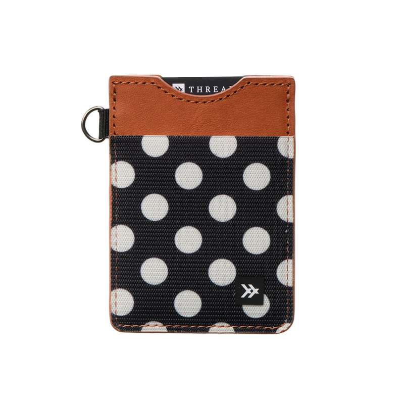 Thread Vertical Wallet - Polka Dot
