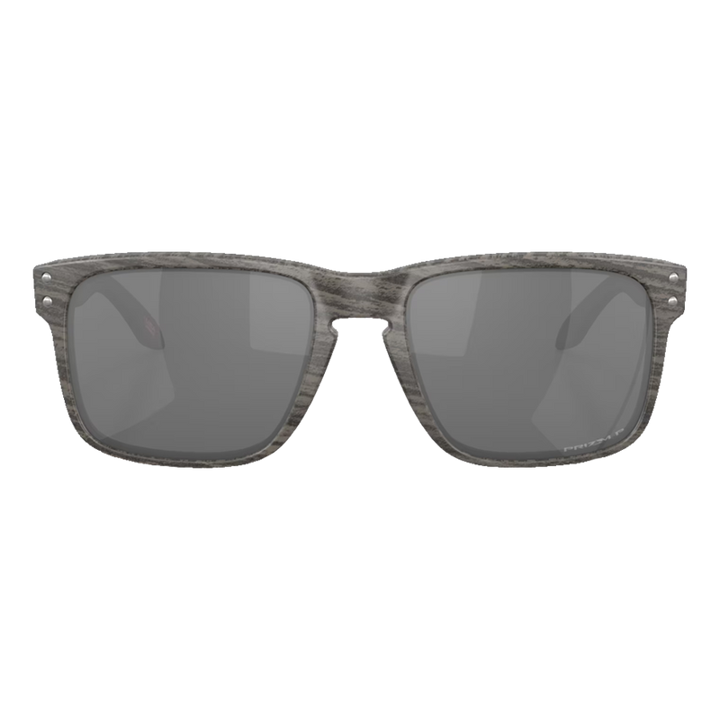 Oakley Holbrook™ Prizm Black Polarized Lenses,  Woodgrain Frame