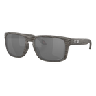 Oakley Holbrook™ Prizm Black Polarized Lenses,  Woodgrain Frame