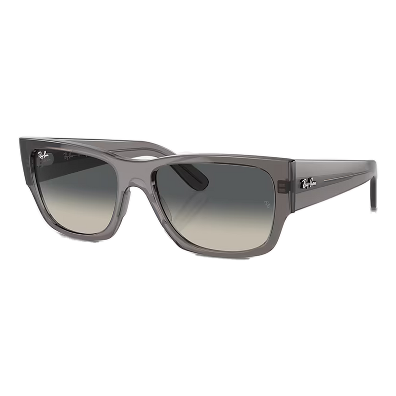 Ray-Ban Carlos Grey Lenses, Polished Opal Dark Grey