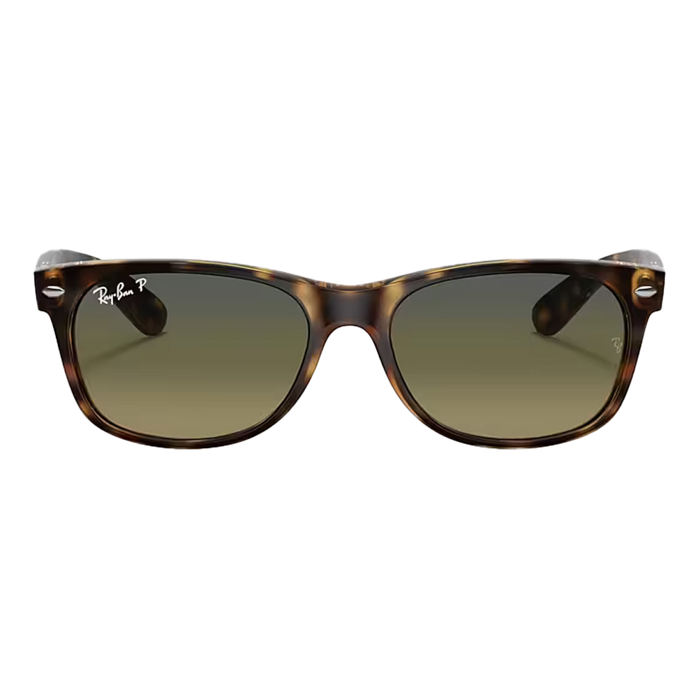 Ray-Ban偏光NEW WAYFARER CLASSIC マットハバナ Ray-Ban New Wayfarer Classic Blue Lenses, Matte Havana Frame