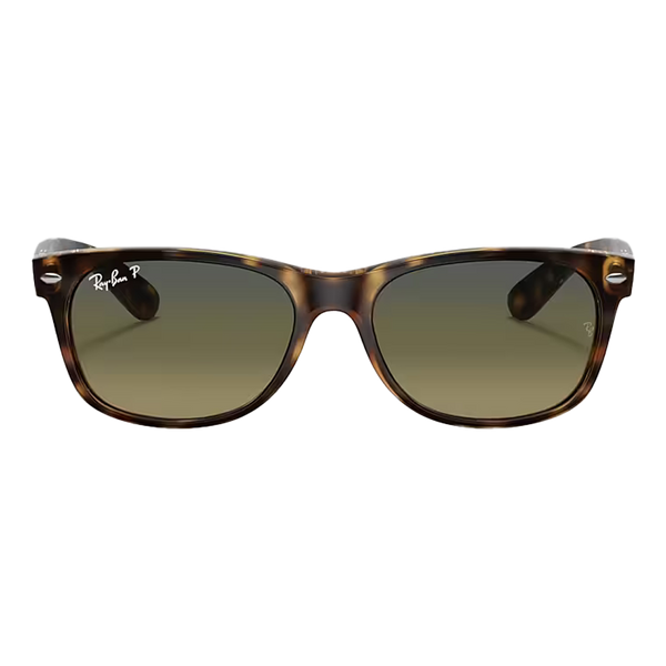 Ray-Ban New Wayfarer Classic Blue Lenses, Matte Havana Frame