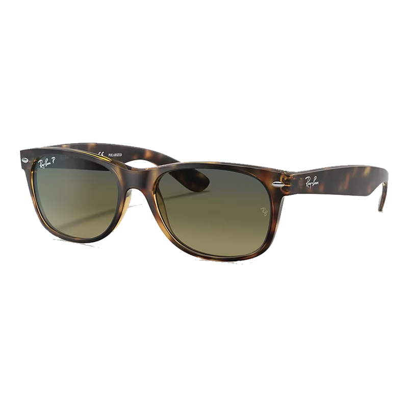 Ray-Ban New Wayfarer Classic Blue Lenses, Matte Havana Frame