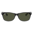 New Wayfarer Color Mix Matte Black On Transparent Front