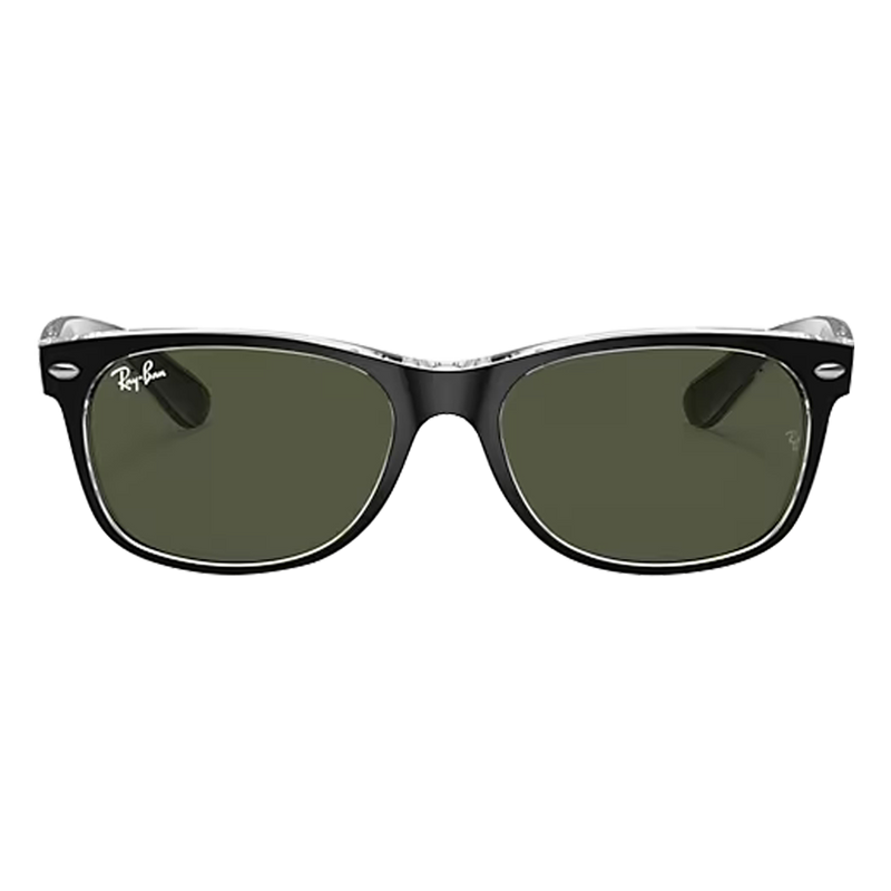 New Wayfarer Color Mix Matte Black On Transparent Front