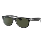 New Wayfarer Color Mix Matte Black On Transparent Back