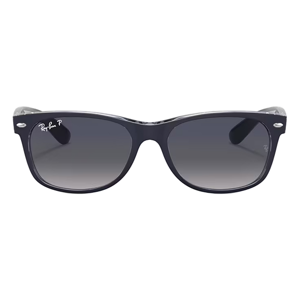 Ray-Ban New Wayfarer Classic Blue Lenses, Matte Blue Frame