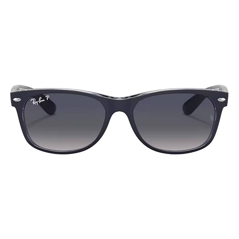 Ray-Ban New Wayfarer Classic Blue Lenses, Matte Blue Frame