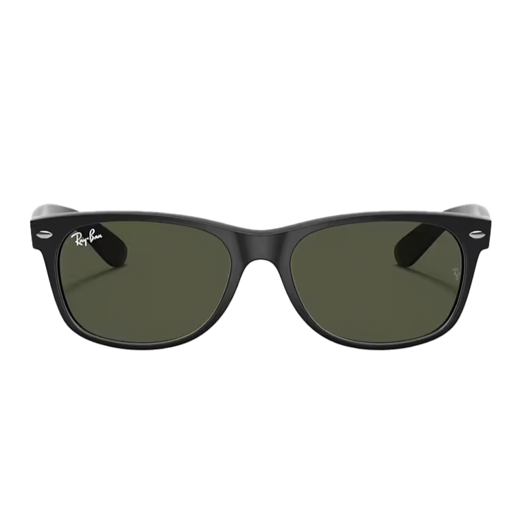 Ray-Ban New Wayfarer Classic Matte Black + Classic Green