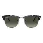 Ray-Ban Clubmaster Fleck Grey Lenses, Polished Grey Havana Frame