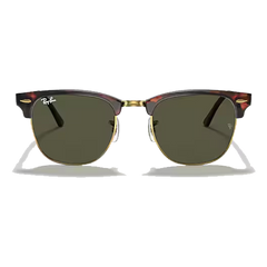Ray-Ban Clubmaster Classic Polished Tortoise On Gold, G-15  display picture 2