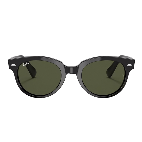 Ray-Ban Orion Polished Black + Classic Green