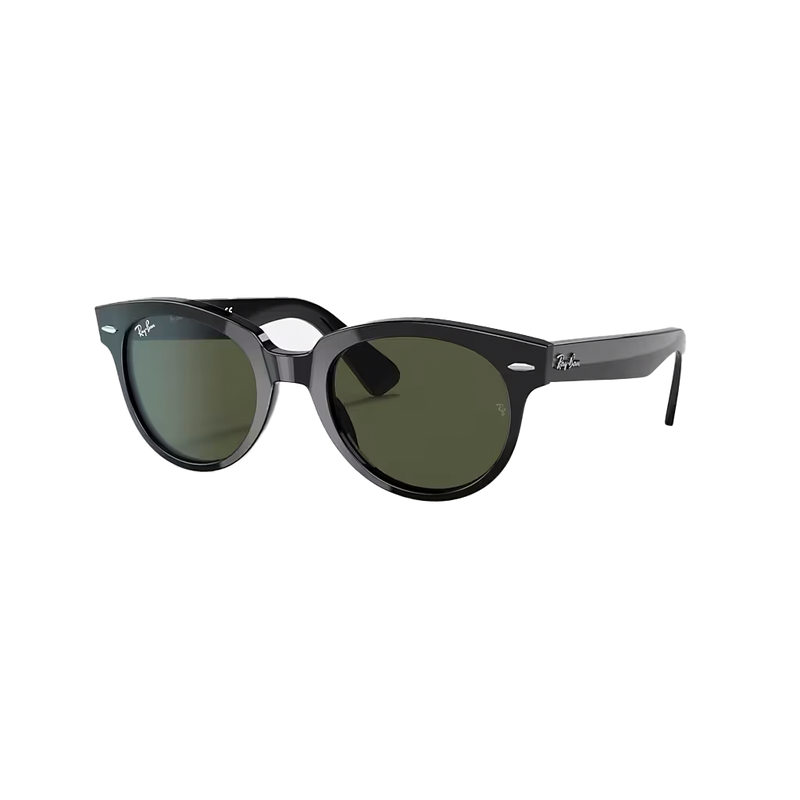 Ray-Ban Orion Polished Black + Classic Green