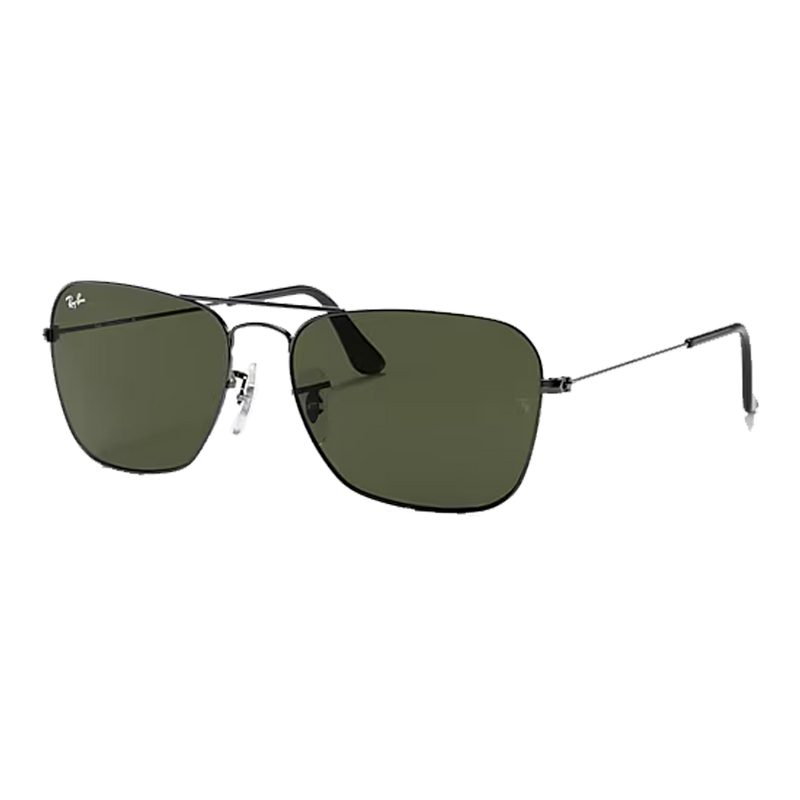 Caravan Polished Gunmetal, G-15 Green Lenses Side