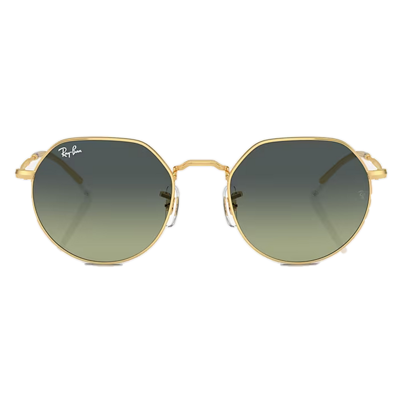 Ray-Ban Jack Green Vintage Lenses, Polished Gold Frame