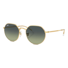 Ray-Ban Jack Green Vintage Lenses, Polished Gold Frame