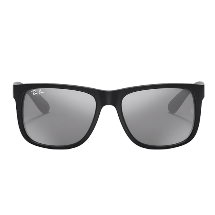 Ray-Ban Justin Color Mix Matte Black + Silver Mirror