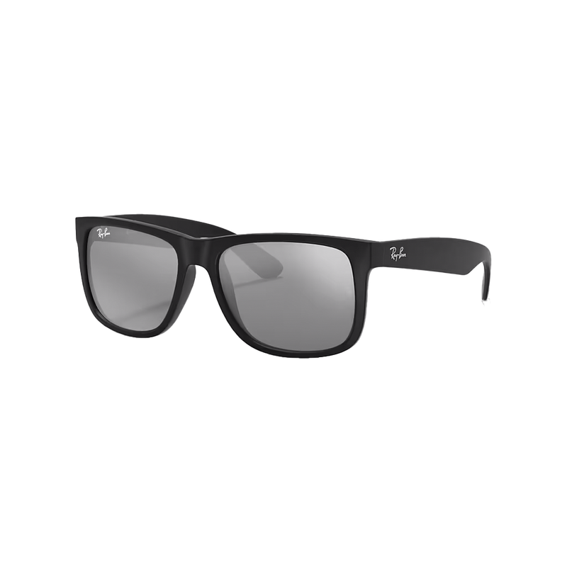 Ray-Ban Justin Color Mix Matte Black + Silver Mirror