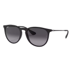 Ray-Ban Erika Classic Matte Black + Gradient Grey