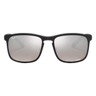 RB4264 Matte Black, Silver Chromance Lenses Front