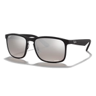 RB4264 Matte Black, Silver Chromance Lenses Side