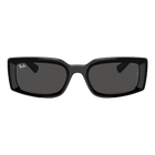 Ray-Ban Kiliane Bio-based Dark Grey Lenses, Polished Black Frame