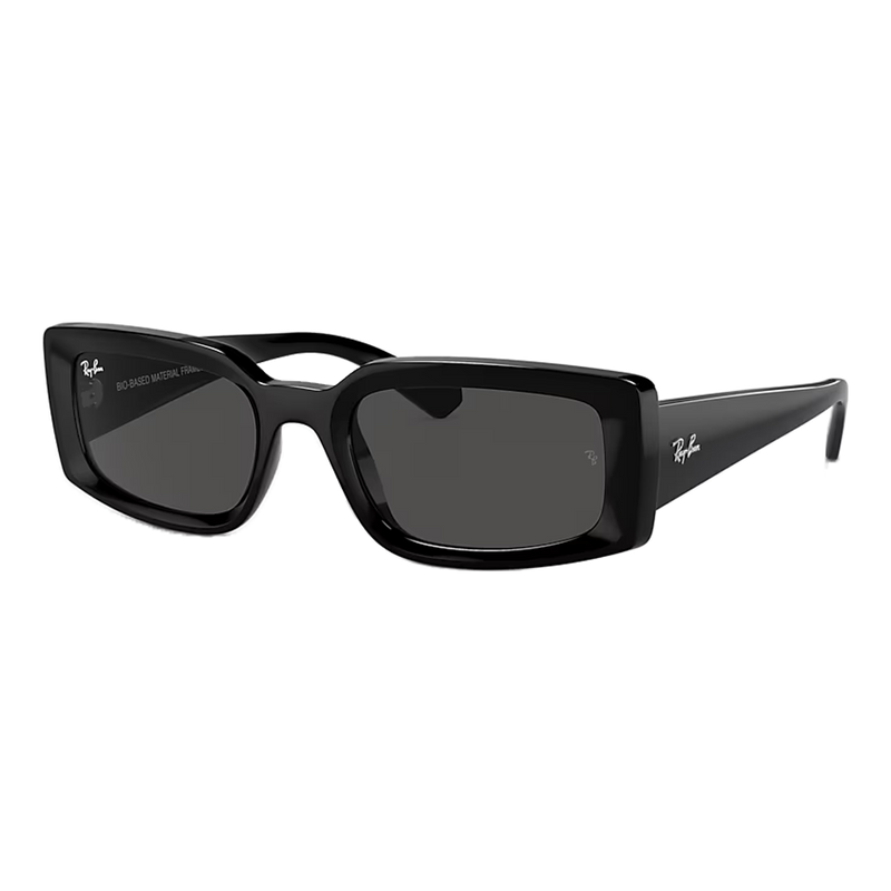 Ray-Ban Kiliane Bio-based Dark Grey Lenses, Polished Black Frame