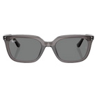 RB4439D Transparent Grey, Dark Grey Lenses Front