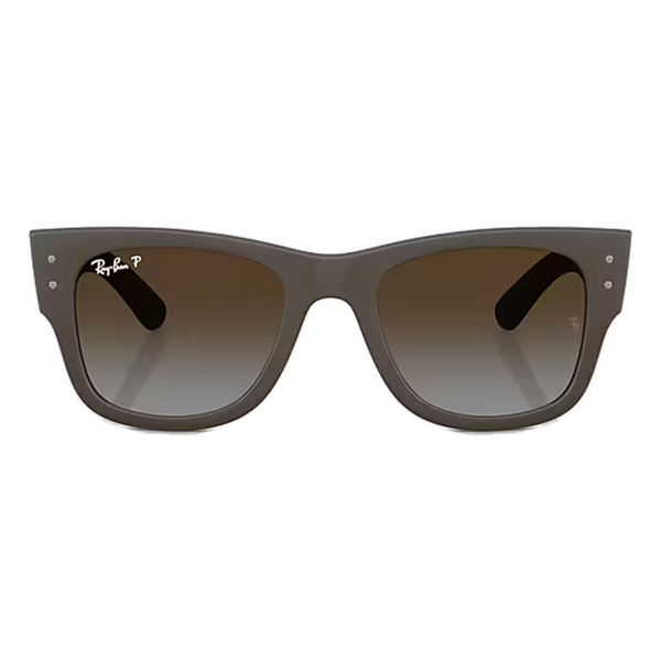 Mega Wayfarer Liteforce Matte Sand Brown Front