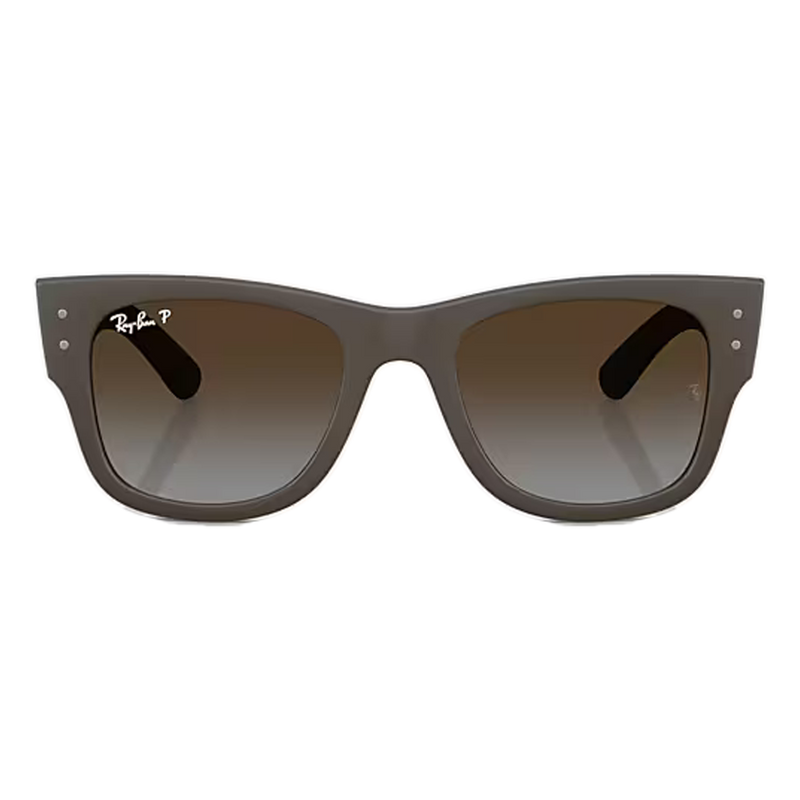 Mega Wayfarer Liteforce Matte Sand Brown Front