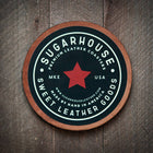 Sugarhouse Leather Coaster