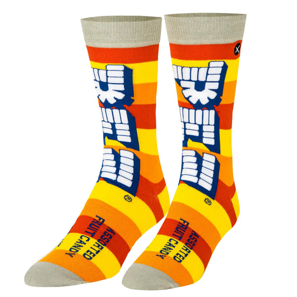 Odd Sox Men's Crew Straight Pez Assorted