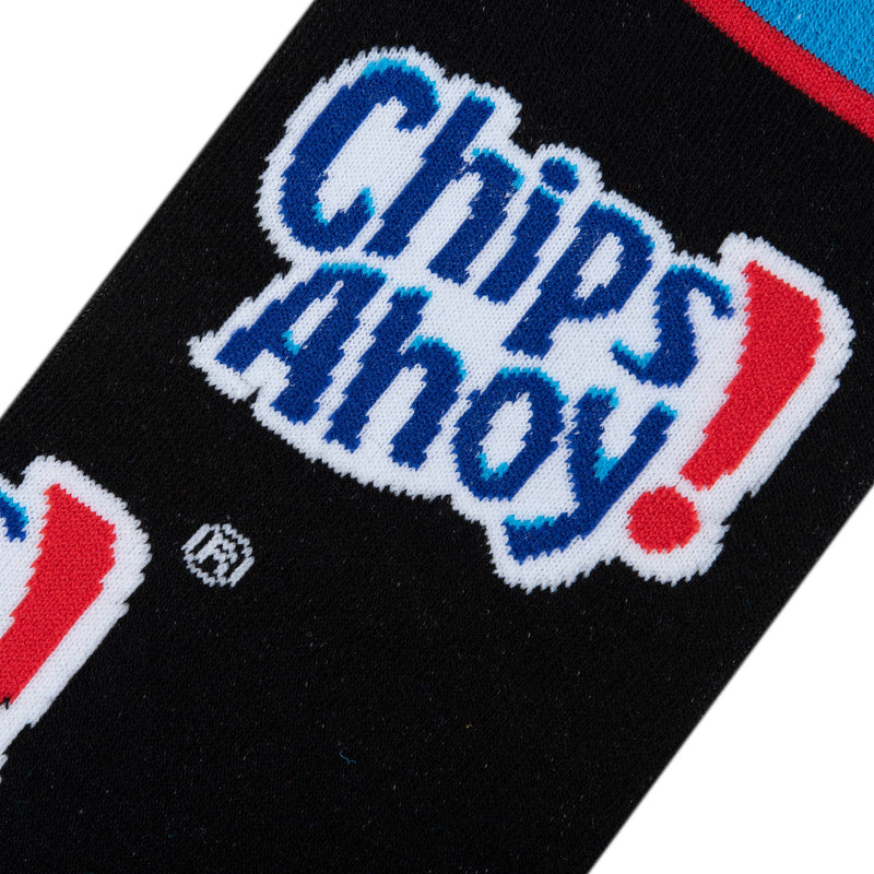 Crazy Socks - Mens Crew - Chips Ahoy