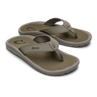 Pair of 'Olukai Ohana Men’s Best Selling Beach Sandals Clay/Mustang on a white background