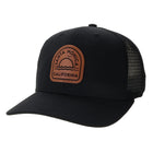 Santa Monica Radial Top Brown Mid-Pro Snapback Black Trucker