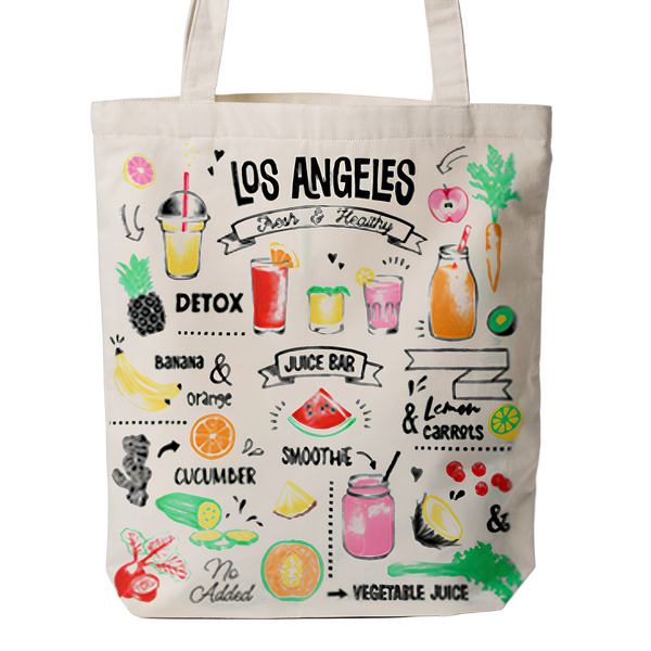 Kitchen Chic LA Tote Bag Detox