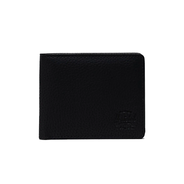 Herschel Roy Wallet Vegan Leather Black (Front)