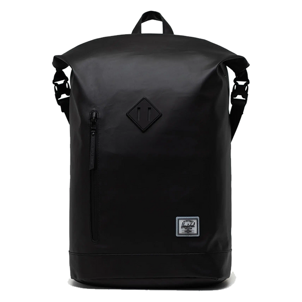 Herschel Roll Top Weather Resistant Backpack 23L - Black