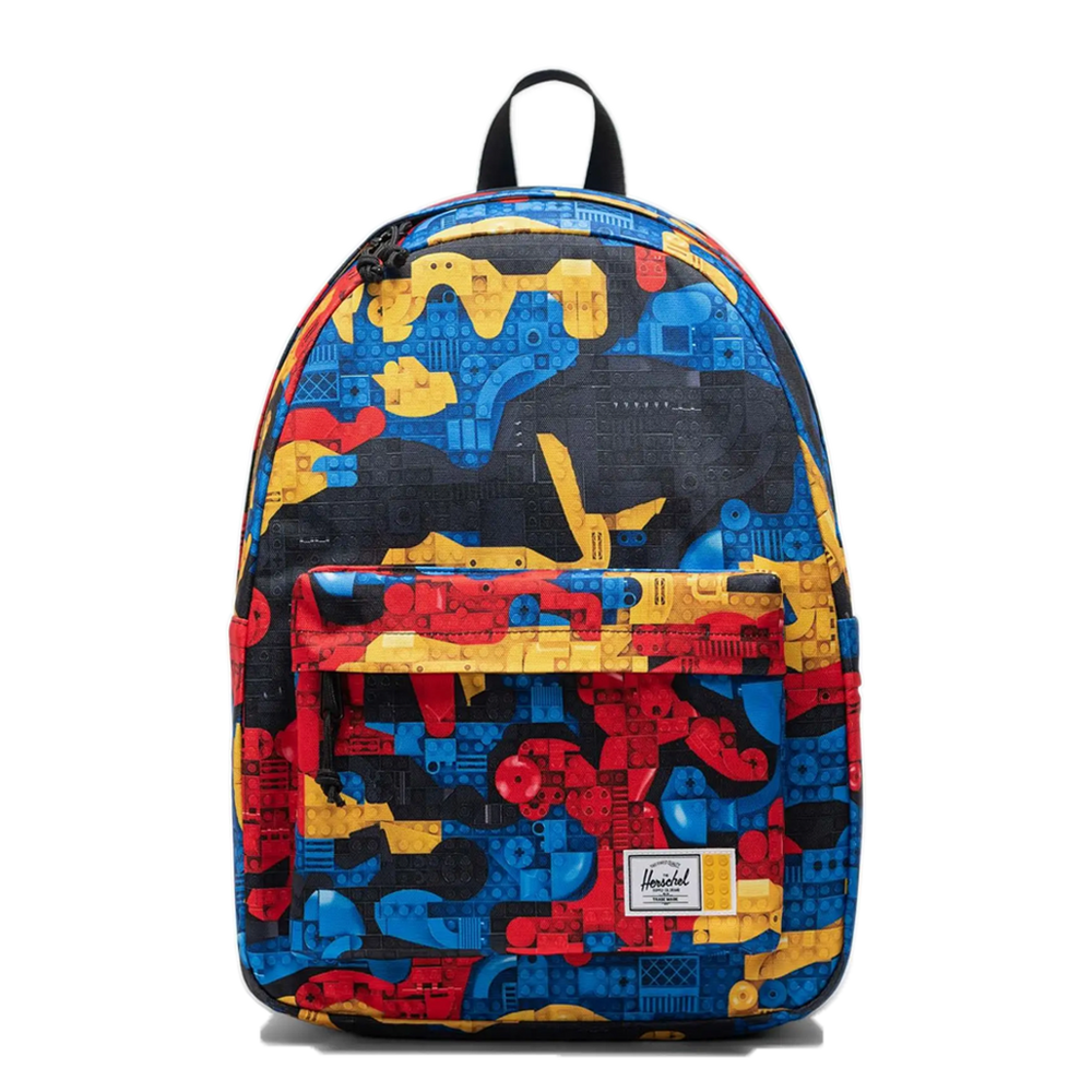 children's herschel backpack Herschel x LEGO Classic 26L Backpack Abstract Bricks