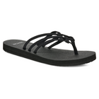 Sanük Yoga Sandy II Women's Memory Foam Flip Flops - Black