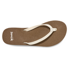 Sanük Yoga Joy II Women's Memory Foam Flip Flops - White