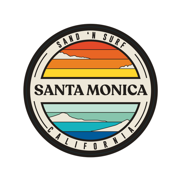 Sticker Pack Santa Monica Sand 'N Surf Horizon Divider