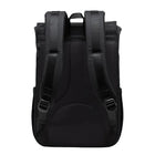 Herschel Twill Little America Backpack | Mid-Volume 21L - Black/Grey (Back)