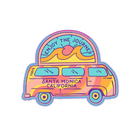 Sticker Pack Santa Monica California Coastal Van - Enjoy The Journey