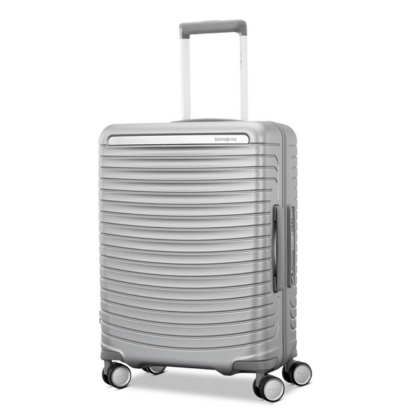 Samsonite Framelock Max Carry On 21" Spinner Glacial Silver