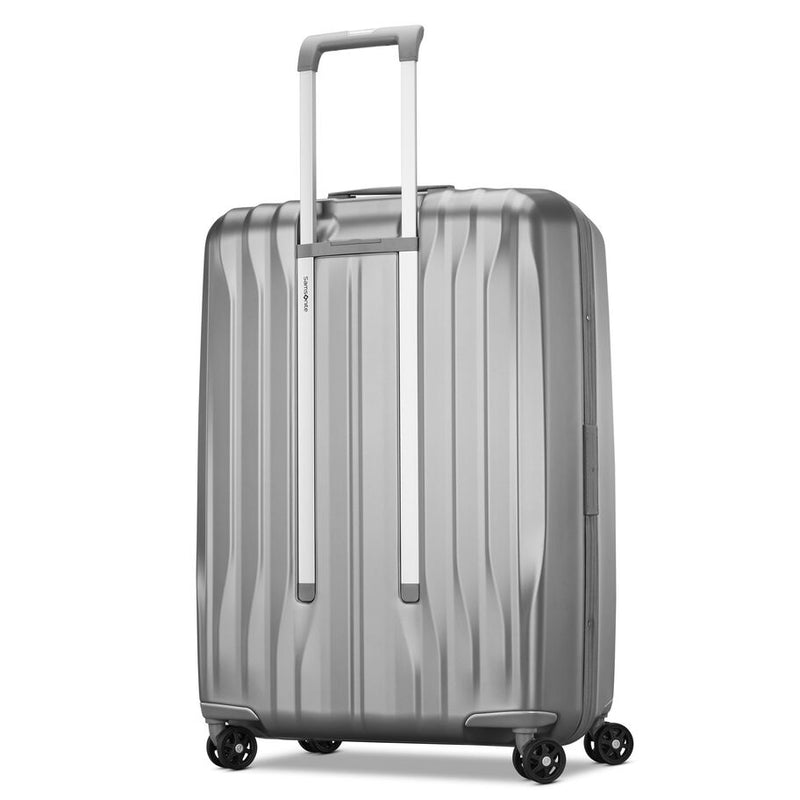 Samsonite Uplift Hardside Large Spinner Silver Shimmer (Back)