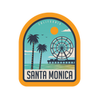 Sticker Pack Santa Monica Coastal Vibes