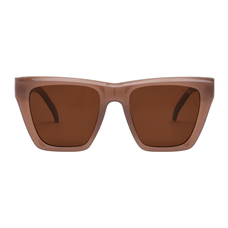 I-SEA Ava Dusty Rose / Brown Polarized Lens