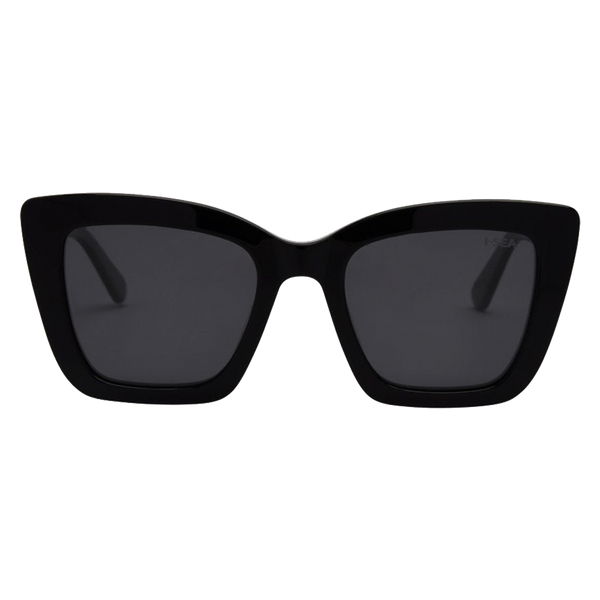 I-SEA Harper Black/ Smoke Polarized Lens - Front